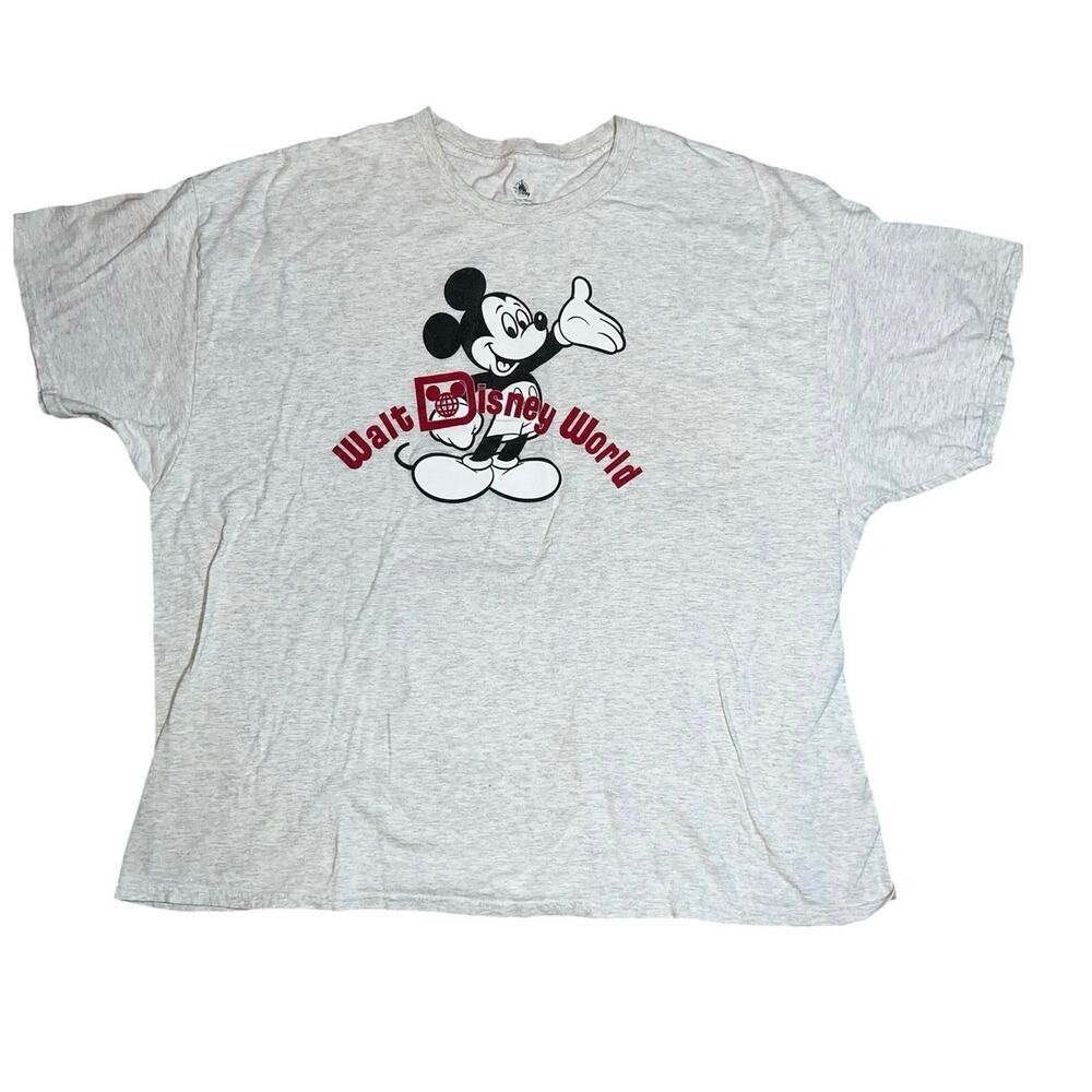 Walt Disney World Mickey Mouse adult graphic classic T-shirt plus size XXL